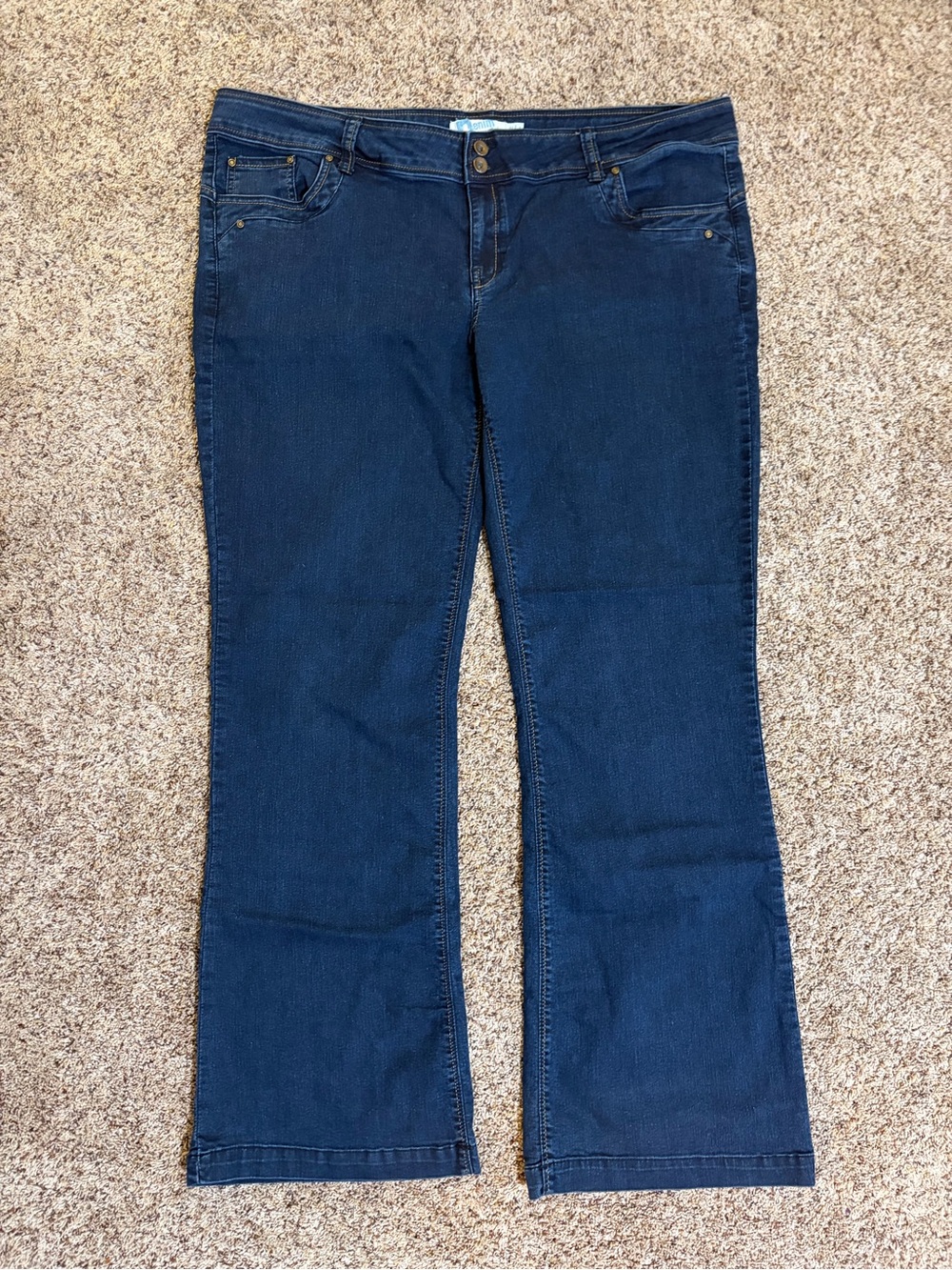 Long Tall Sally Dark Wash Bootcut Jeans – Size 18 Tall